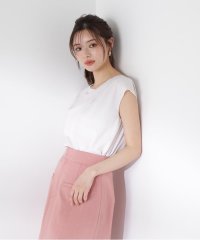 PROPORTION BODY DRESSING/ニュアンスネックフレンチスリーブブラウス/508216047