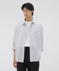 MARGARET HOWELL/FINE COTTON NARROW STRIPE SHIRT/508216061