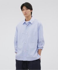 MARGARET HOWELL/FINE COTTON NARROW STRIPE SHIRT/508216061