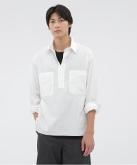 MARGARET HOWELL/FINE COTTON POPLIN SHIRT/508216066