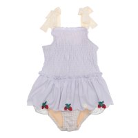 petit main/プティマイン petit main いちごペプラムワンピース水着【返品不可商品】/508217176