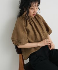 CRAFT STANDARD BOUTIQUE/クラフトスタンダードブティック CRAFT STANDARD BOUTIQUE ストライプジャカードパフスリーブブラウス/508217878