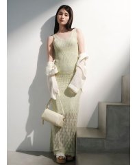 FRAY I.D/レースアップ2wayニットタンクドレス/508218239