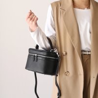 mieno golf/ミエノ mieno [mieno]牛革レザーバニティバッグ/508218315