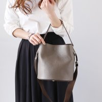 mieno golf/ミエノ mieno [mieno]本革レザーハンドバッグショルダーベルト付き/508218316