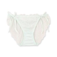 fran de lingerie/フランデランジェリー fran de lingerie きらめくフェミニンなフラワー刺繍レース華やかな紐＆バックレース 「ナチュラルデイリーブラ004 脇紐」 /508218363