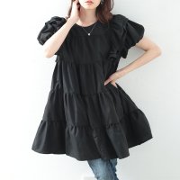Sawa a la mode/サワアラモード Sawa a la mode 甘くときめくフリルティアードチュニック/508218381