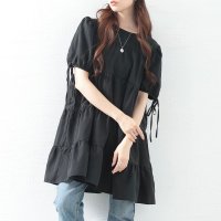 Sawa a la mode/サワアラモード Sawa a la mode 甘く揺れるティアードフレアチュニック/508218382
