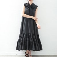 Sawa a la mode/サワアラモード Sawa a la mode 上品スイートな仕上がりボウタイティアードワンピース/508218383