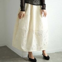 Sawa a la mode/サワアラモード Sawa a la mode 穿くだけで主役級なふくれジャガードスカート/508218396