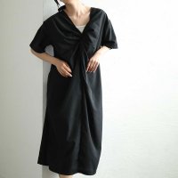 Sawa a la mode/サワアラモード Sawa a la mode 「即洒落る」フロントツイストギャザーワンピース/508218397