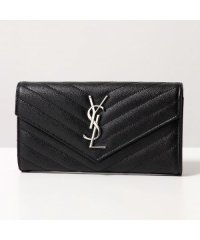 Saint Laurent/サンローラン SAINT LAURENT SAINT LAURENT 二つ折り長財布 372264 BOW02 カサンドラロゴ/508218466