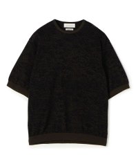 TOMORROWLAND MENS/TOMORROWLAND tricot ペイズリー柄 コットンハーフスリーブ ニット/508218491