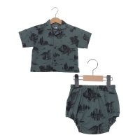 THE NORTH FACE/ザ・ノース・フェイス THE NORTH FACE ジュニア アウトドア ウェア B Aloha Vent Set_アロハベントセット(ベビー) NRB2256/508218982
