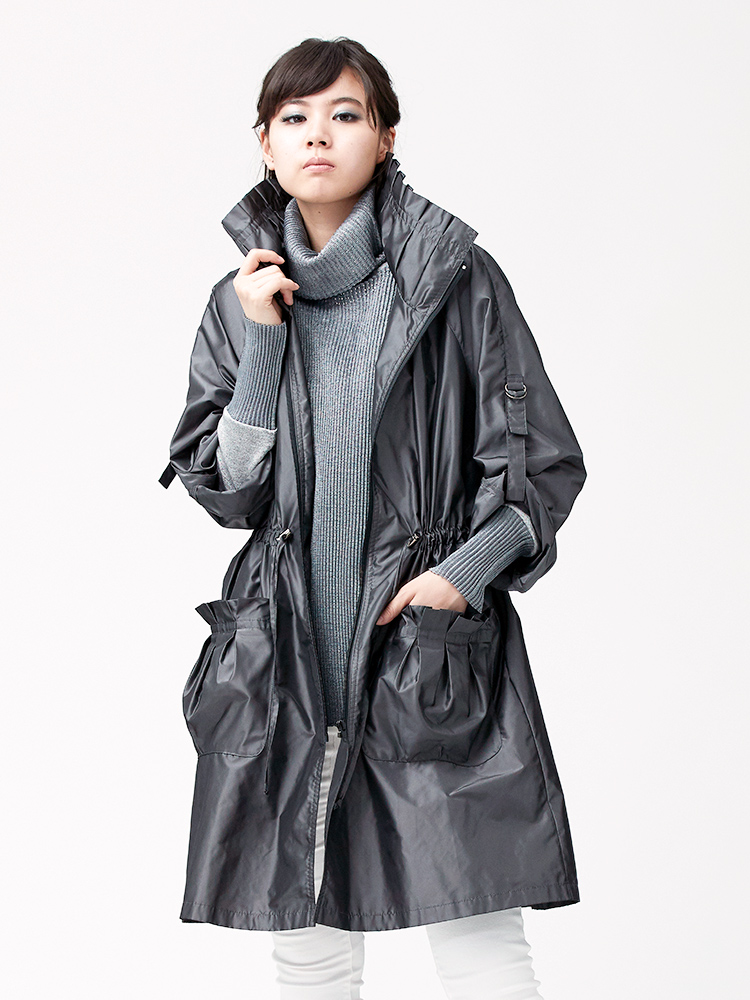 スペッチオ SPECCHIO シャンブレータフタ タックプリーツ