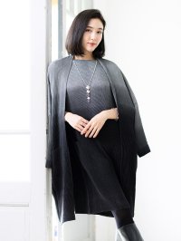 SPECCHIO/スペッチオ SPECCHIO シャトルプリーツ スリーブロングジャケット(ポケット付き)/508219027