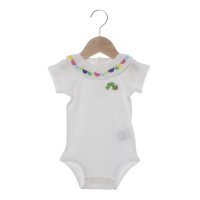 petit main/プティマイン petit main 【はらぺこあおむし】フリル襟ロンパース【返品不可商品】/508219037