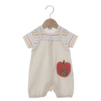 petit main/プティマイン petit main 【はらぺこあおむし】サロペ風カバーオール【返品不可商品】/508219038