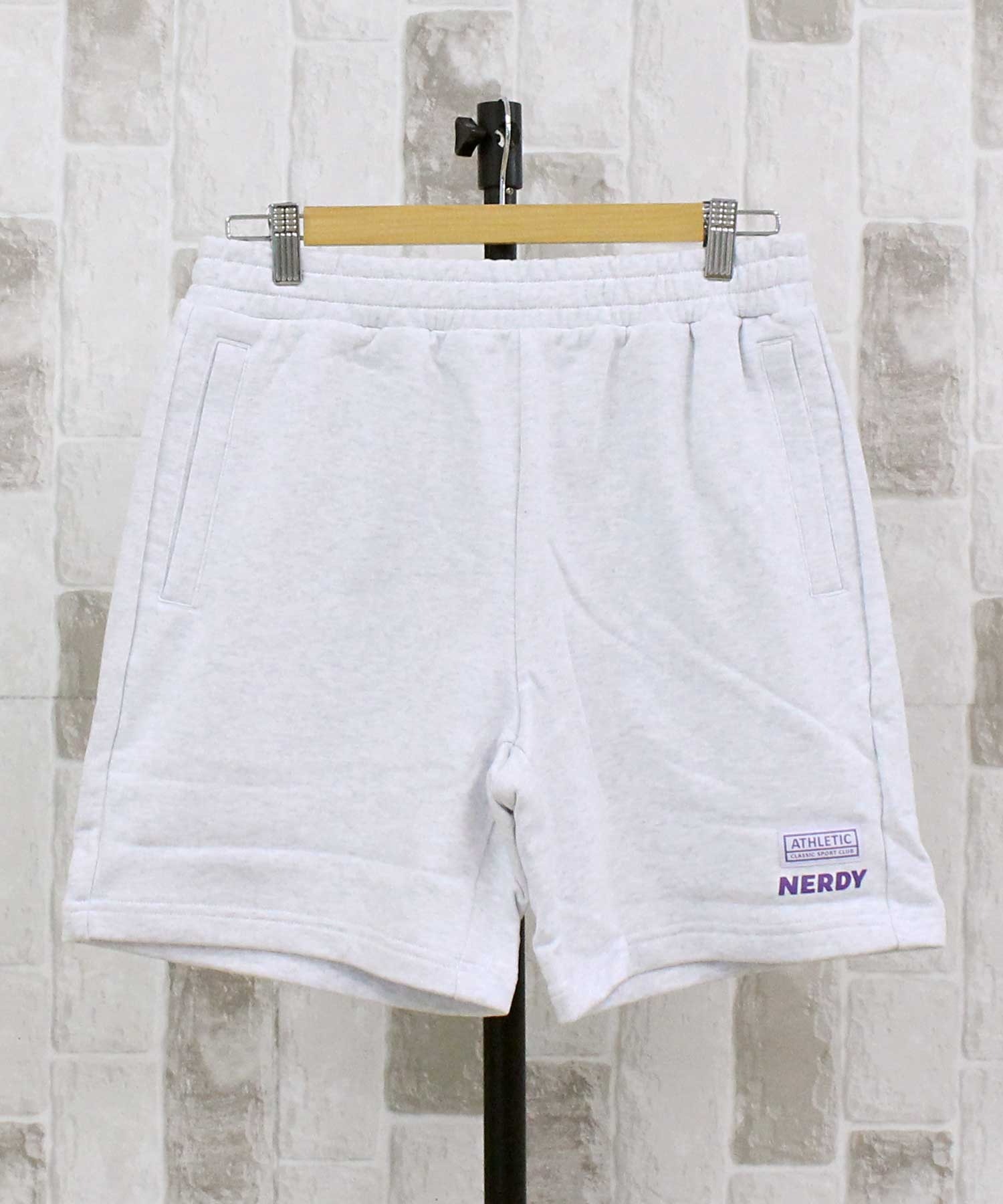 [24SS]ノルディ★Zipper Point Woven Half Pants★ハーフ パンツ ノルディ NERDY WOVEN BASIC HALF PANTS （PINK） ウーブン
