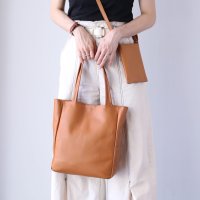 Jamale/ジャマレ Jamale [Jamale]牛革レザートートバッグ スマホポーチ 日本製/508219197