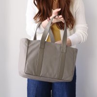 Jamale/ジャマレ Jamale [Jamale]仕切りが動く ハンドバッグ 帆布 日本製/508219199