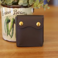 Jamale/ジャマレ Jamale [Jamale]ヌメ革レザーコンパクト財布 ギャルソン/508219208