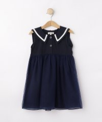 SHOO・LA・RUE(Kids) /【100－150cm】セーラーカラーチュール使いワンピース/508219829