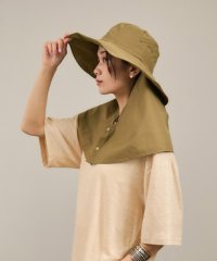 サロン　アダム　エ　ロペ/【WEB限定】2WAYレイヤーハット［接触冷感・洗える・撥水・取り外し可能］/508219846