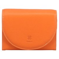 COMME CA/コムサ COMME CA 財布 二つ折り レディース 本革 コンパクト マカロン ブラウン オレンジ ピンク 74700/508219932