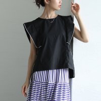 Sawa a la mode/サワアラモード Sawa a la mode ほんのり甘めなフレアスリーブトップス/508219964
