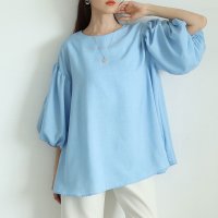 Sawa a la mode/サワアラモード Sawa a la mode カラバリ豊富なバルーンスリーブフレアチュニック/508219967