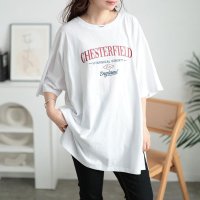 GOLD JAPAN/ゴールドジャパン GOLDJAPAN サイドスリットロゴコットンビッグTシャツ/508219978