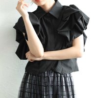 Sawa a la mode/サワアラモード Sawa a la mode ふんわり可愛いボリュームスリーブブラウス/508219983