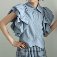 Sawa a la mode/サワアラモード Sawa a la mode ふんわり可愛いボリュームスリーブブラウス/508219983