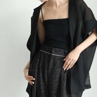 Sawa a la mode/サワアラモード Sawa a la mode カップインナローストラップキャミソール/508219985