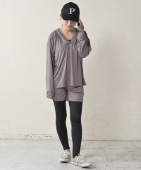 auni/アウニイ auni ラッシュガード レディース 水着 体型カバー 接触冷感 Q UPF50+ 98% UVカット 夏 パーカー パンツ 上下 セット軽量 速乾 /508220052