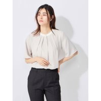 Perfect Suit FActory/パーフェクトスーツファクトリー Perfect Suit FActory バンドカラー 配色ブラウス/508220069
