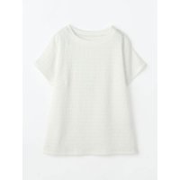 Perfect Suit FActory/パーフェクトスーツファクトリー Perfect Suit FActory クラッシュジャガード キャップスリーブブラウス/508220072