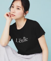 index/《美人百花掲載》ビジュー付きロゴTシャツ【接触冷感/UVケア/吸水速乾/汗ジミ防止/洗濯機洗い可】/508220155