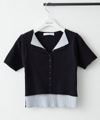 NICE CLAUP/OLIVE des OLIVE OUTLET/フェイクドッキングプルオーバー/508220283
