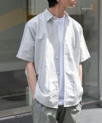 URBAN RESEARCH DOORS/FORK&SPOON　リネンワッシャーレギュラーカラーシャツ/508220351