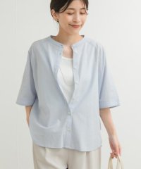 URBAN RESEARCH DOORS/バンドカラーラグランブラウス/508220367