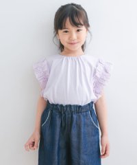 URBAN RESEARCH DOORS（Kids）/袖レースフレンチスリーブカットソー(KIDS)/508220375