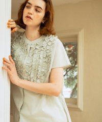URBAN RESEARCH Sonny Label/エアリーコットンフリルフレンチシャツブラウス/508220415