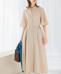 URBAN RESEARCH ROSSO/ウォッシャブルフレアスリーブワンピース/508220480