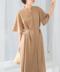 URBAN RESEARCH ROSSO/ウォッシャブルフレアスリーブワンピース/508220480