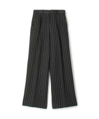 DES PRES/ヘンプツイルストライプワイドパンツ/508220576