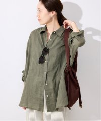 SLOBE IENA/リネンコットンカシュクールシャツ/508220592