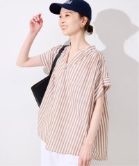SLOBE IENA/ボイルスキッパーワイドギャザーブラウス/508220595