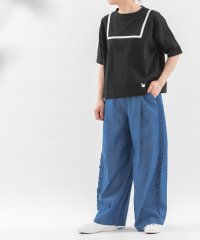 nop de nod/ノップドゥノッド nop de nod サイドフリルタックパンツ/508220662